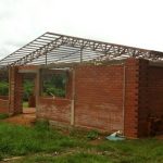 Telhado para telha de barro